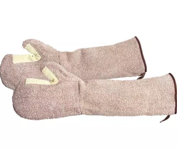 Baker's Terry Cloth Oven Mitt Gloves Kelvar Patch