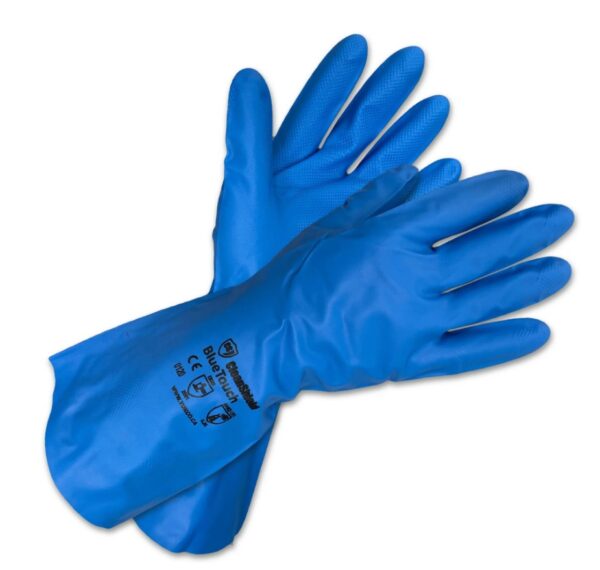 Blue-Touch Nitrile Reusable Gloves