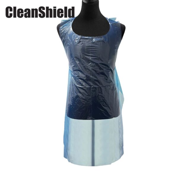 Vergin PE Aprons 0.75 Mil Blue