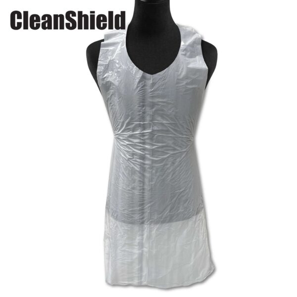 Vergin PE Aprons 1.5 Mil White