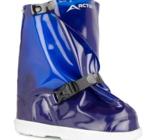 Acton Waterproof TPU Overshoe With Non-Slip PU Sole, Resistant To Oil, Snap Closure, 12"