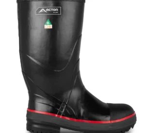 Acton Waterproof natural Rubber Boots, Steel toe, Fibreglass Shank, 15"
