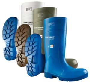 Dunlop Flexible PU, Steel toe, Resistant To Oil, 15″