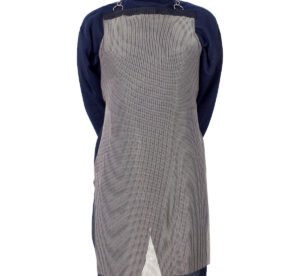 Stainless Steel Mesh Apron with Adjustable Elastic Strap