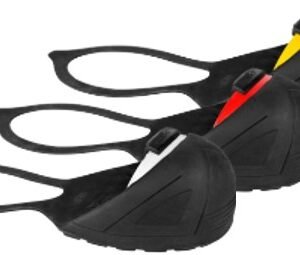 WILURO Lightweight Overshoes Steel Toe Natural Rubber Back Strap